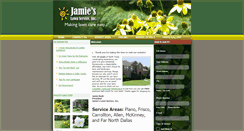 Desktop Screenshot of jamieslawnservice.com
